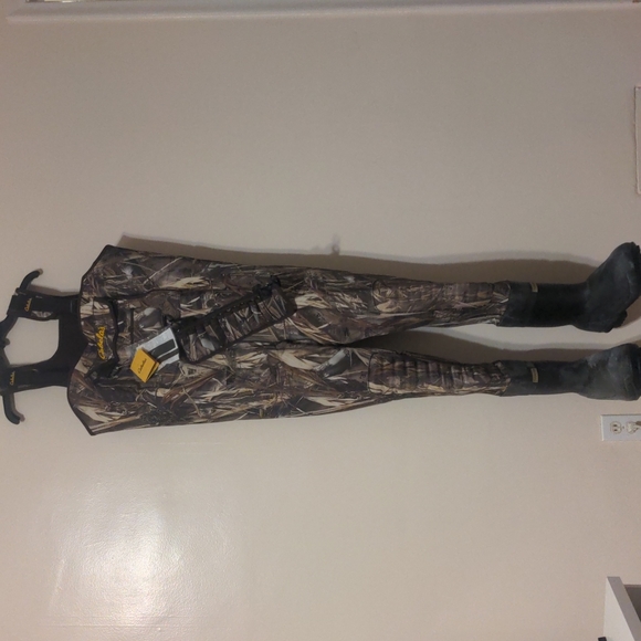 Cabela's supermag chest waders for men truetimber drt size 13 stout - Picture 1 of 15